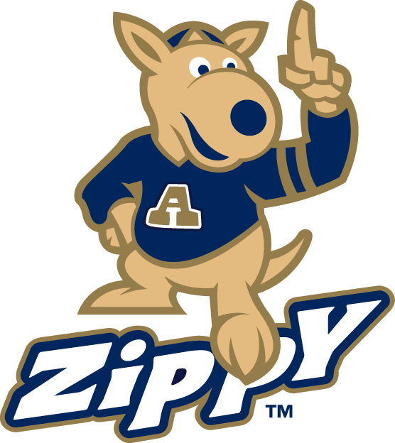 Akron Zips 2002-Pres Mascot Logo 02 vinyl decal